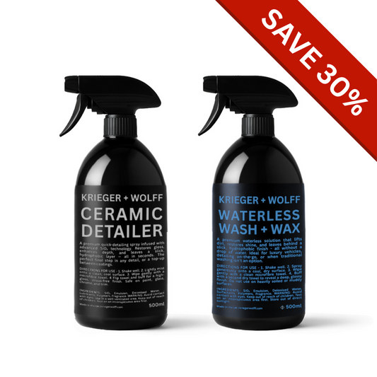 KRIEGER + WOLFF Waterless Detailer Kit