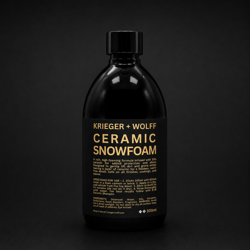 Ceramic Snow Foam - fast, no-contact maintenance wash