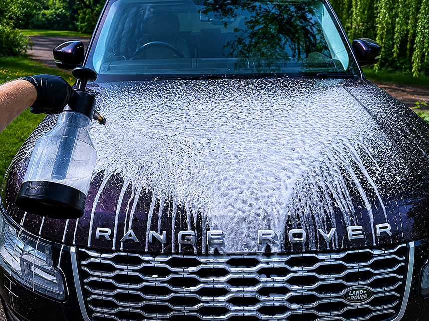 Ceramic Snow Foam on paintwork
